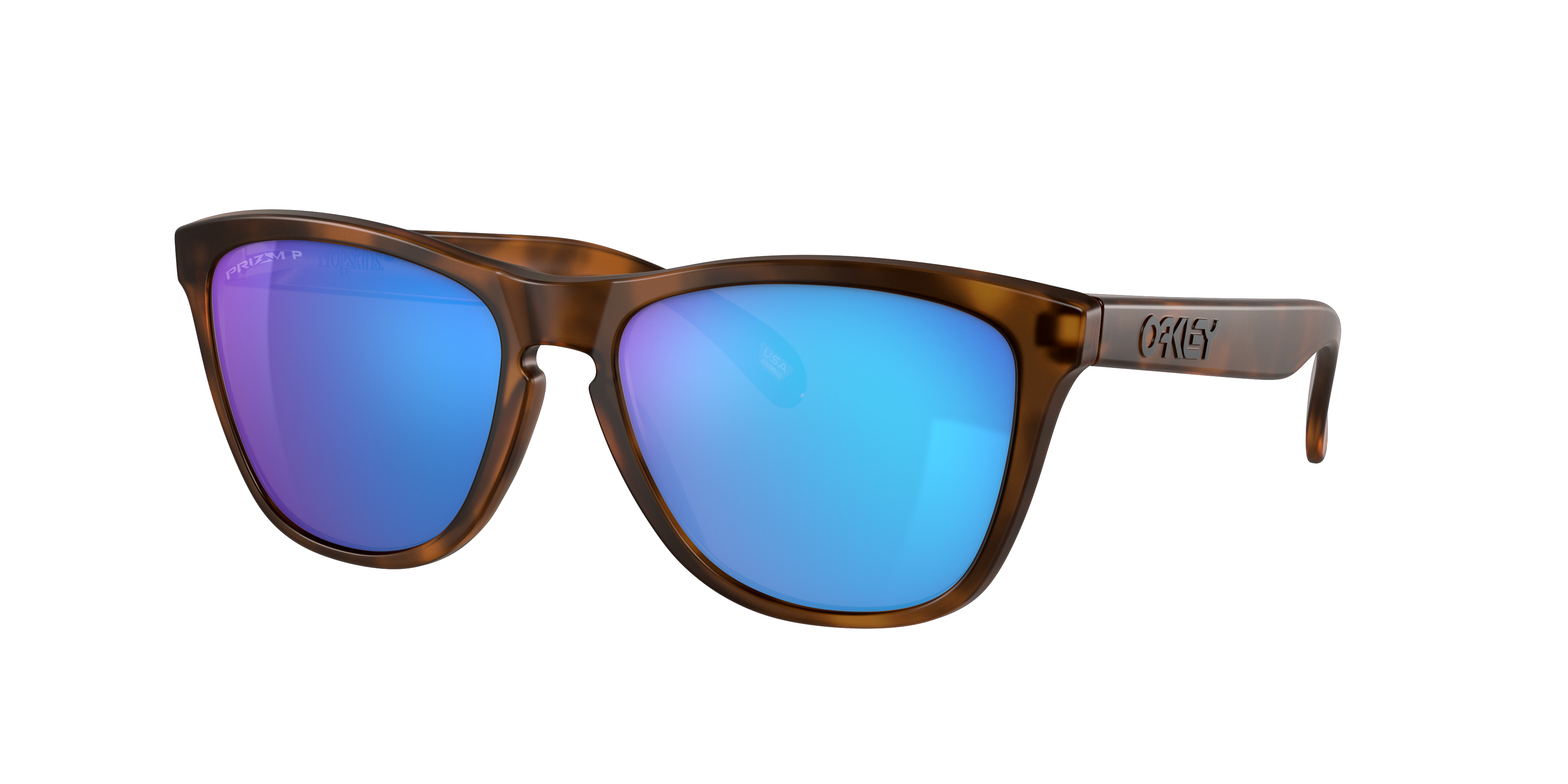 Oakley Frogskins サングラス Oakley OO9013 Frogskins™ XL (55 - 17) with Blue lenses and