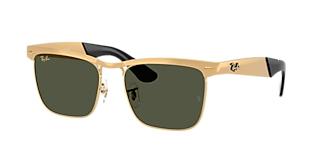 Ray-Ban RB4258F L (52 - 20) with Green lenses and Black