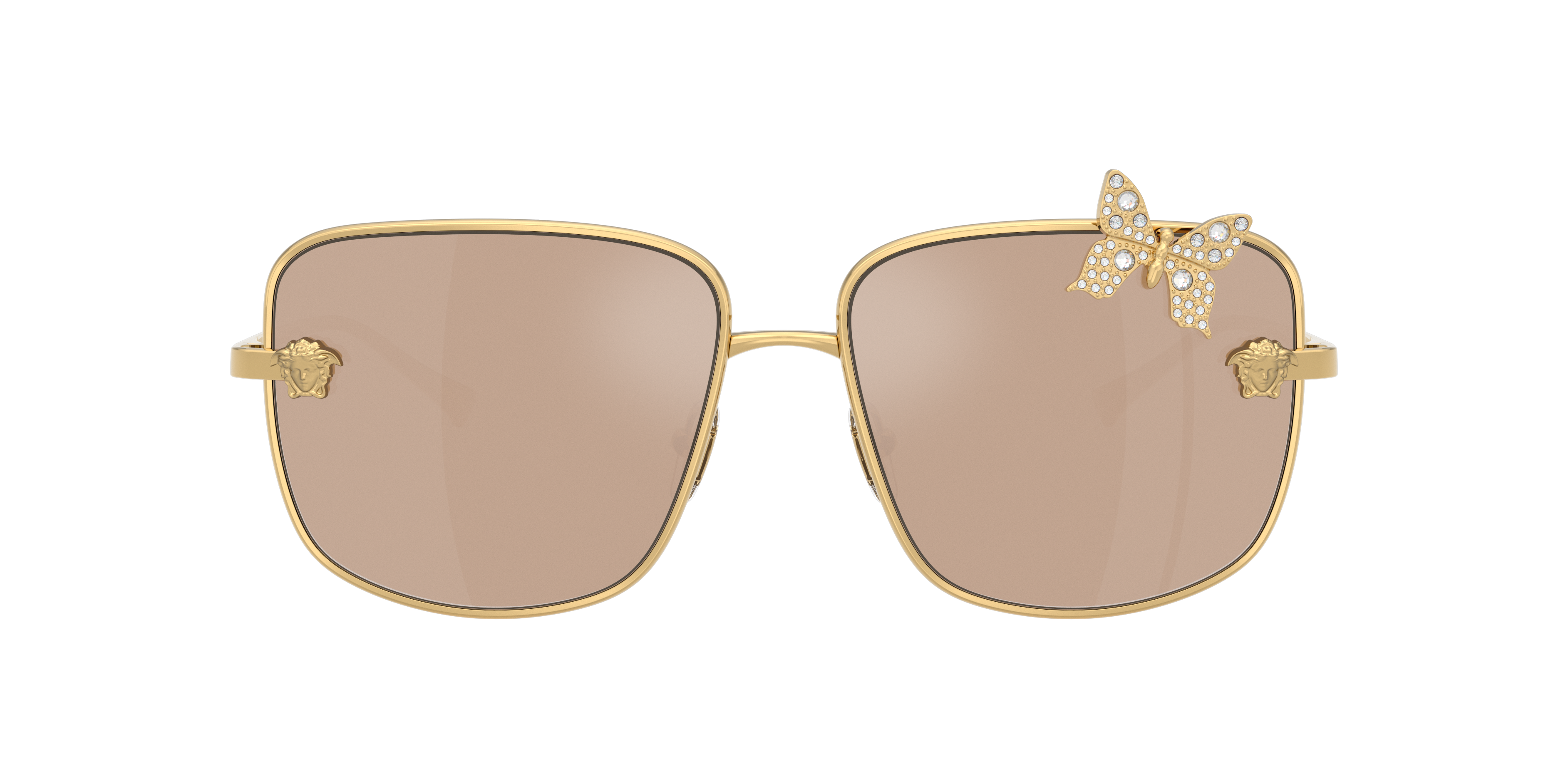 サングラス VERSACE Versace - 2282 SOLE - 10028Z (2282 SOLE 10028Z) Versace 2282 1002/87 Sunglasses - US