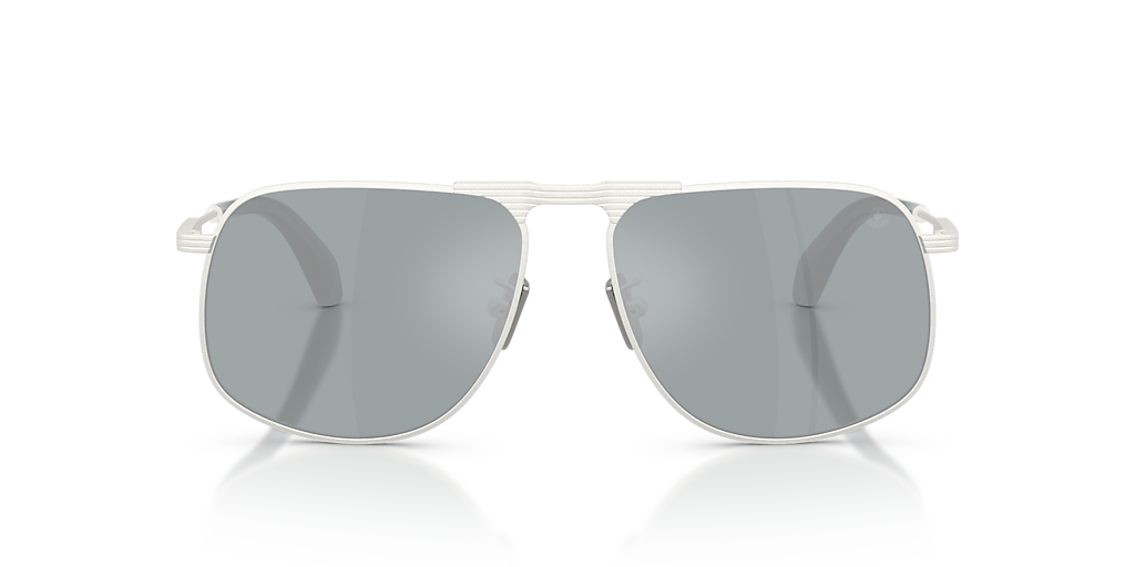 Moncler ME4014 Vitessa L (58 - 15) with Blue lenses and Silver