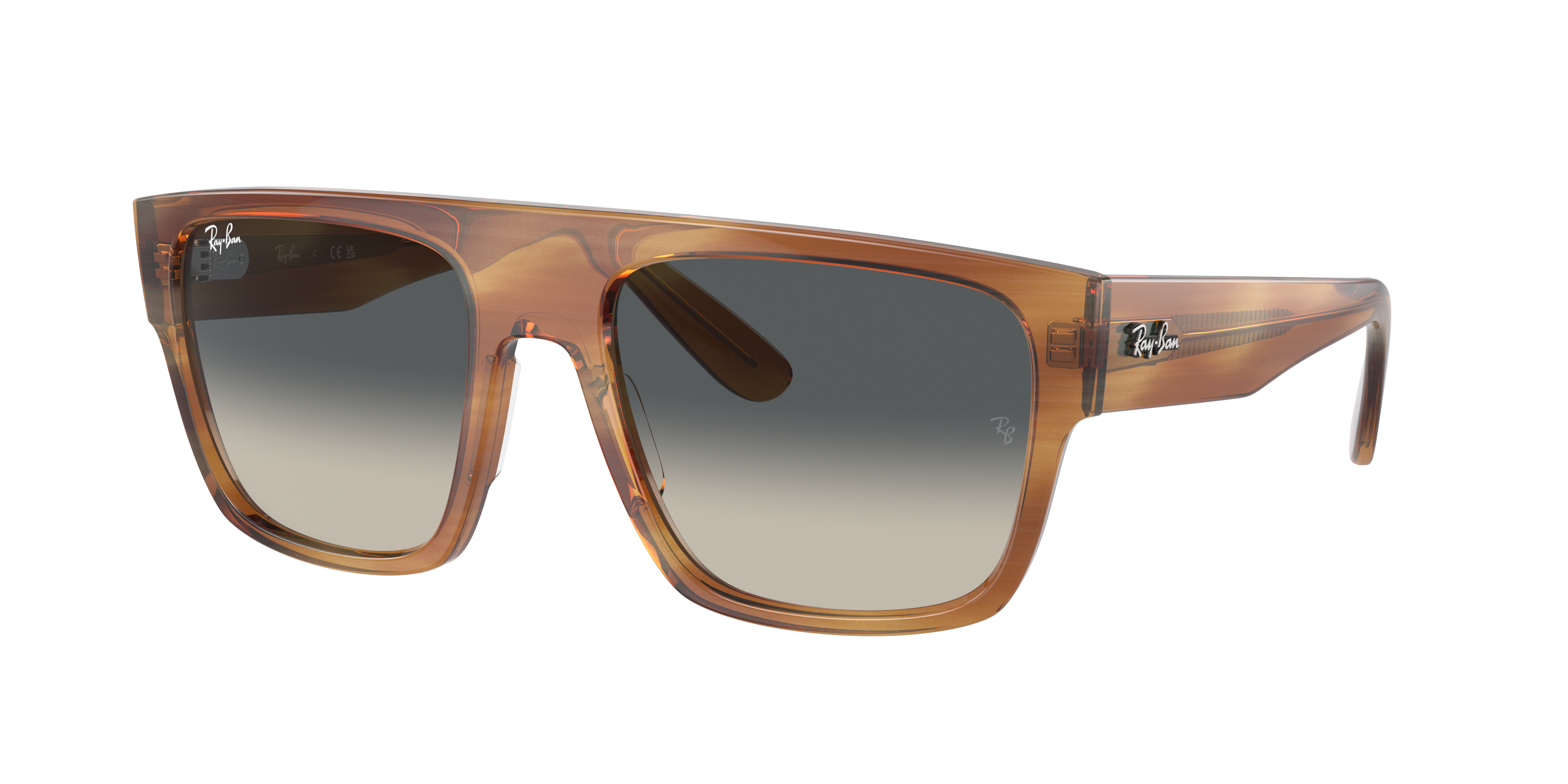 Ray-Ban RB0360S Drifter XL (57 - 20) with Grey lenses and Tortoise