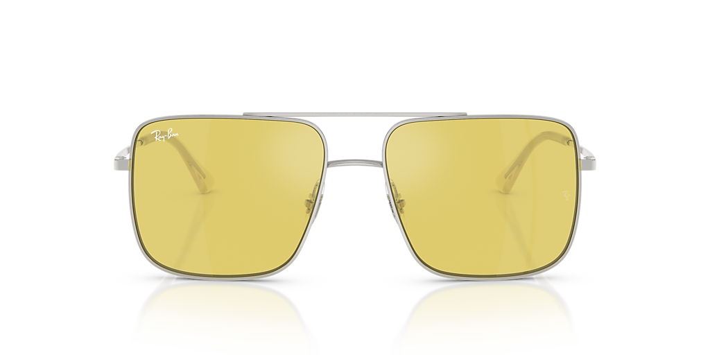 Ray-Ban Ari Bio-Based L (56 - 16) with Yellow lenses and  display picture 3