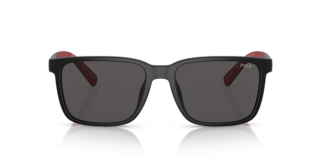 POLO RALPH LAUREN PH4189U Matte Black - Men Sunglasses, Dark Grey Lens