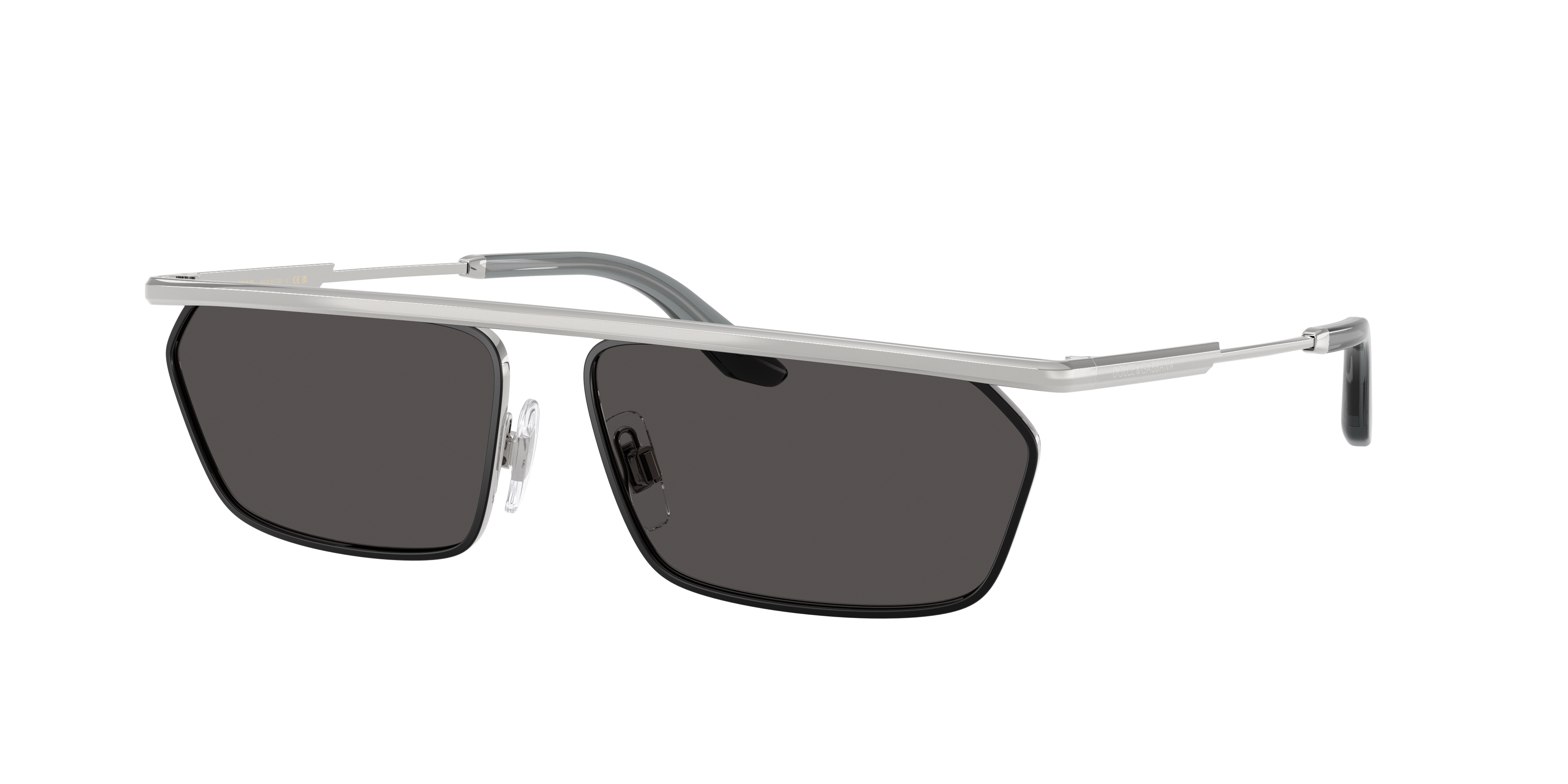 Dolce&Gabbana DG2327 XL (60 - 14) with Grey lenses and Silver