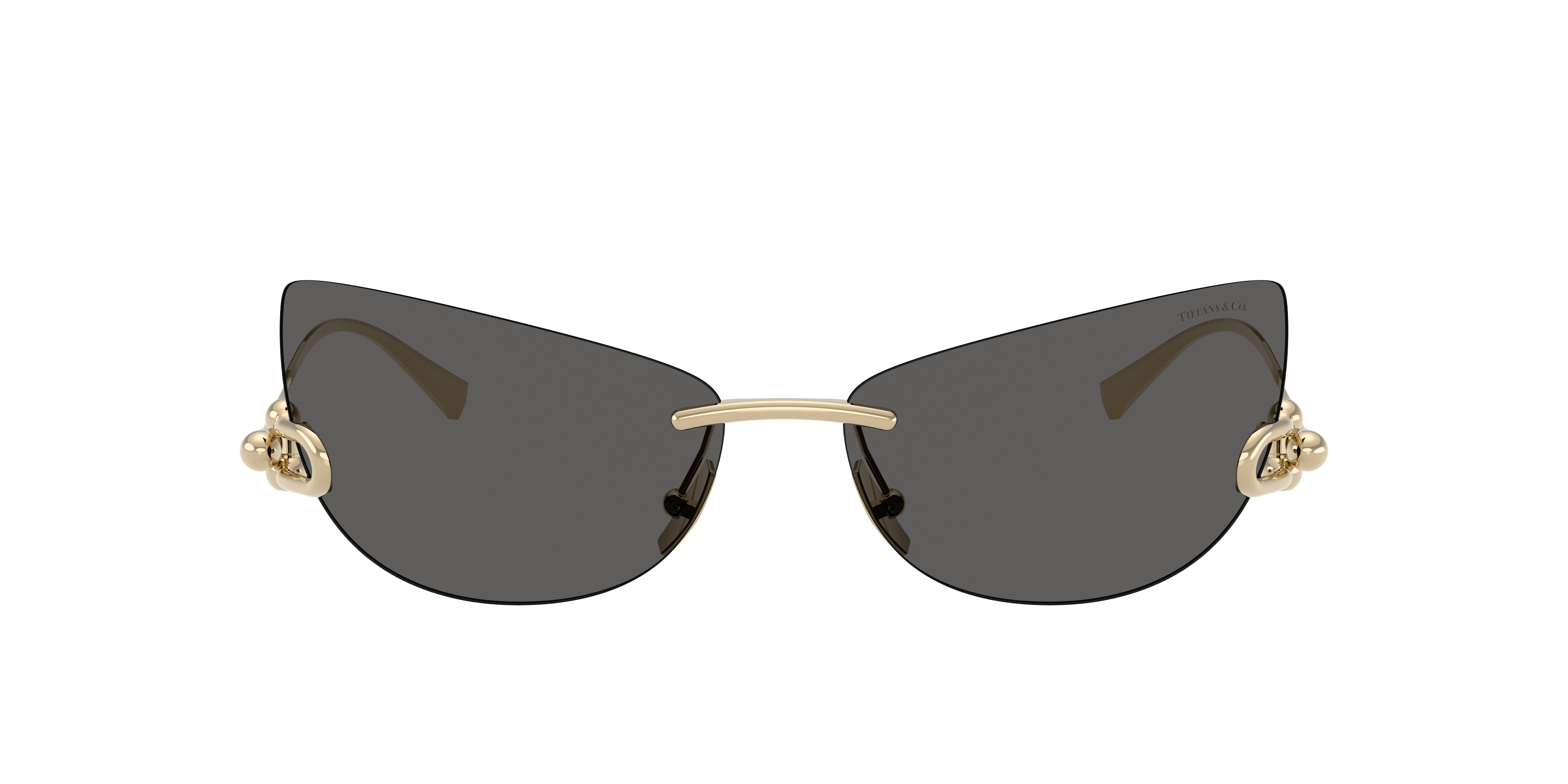 Tiffany & Co. TF3112K XL (72 - 15) with Grey lenses and Gold