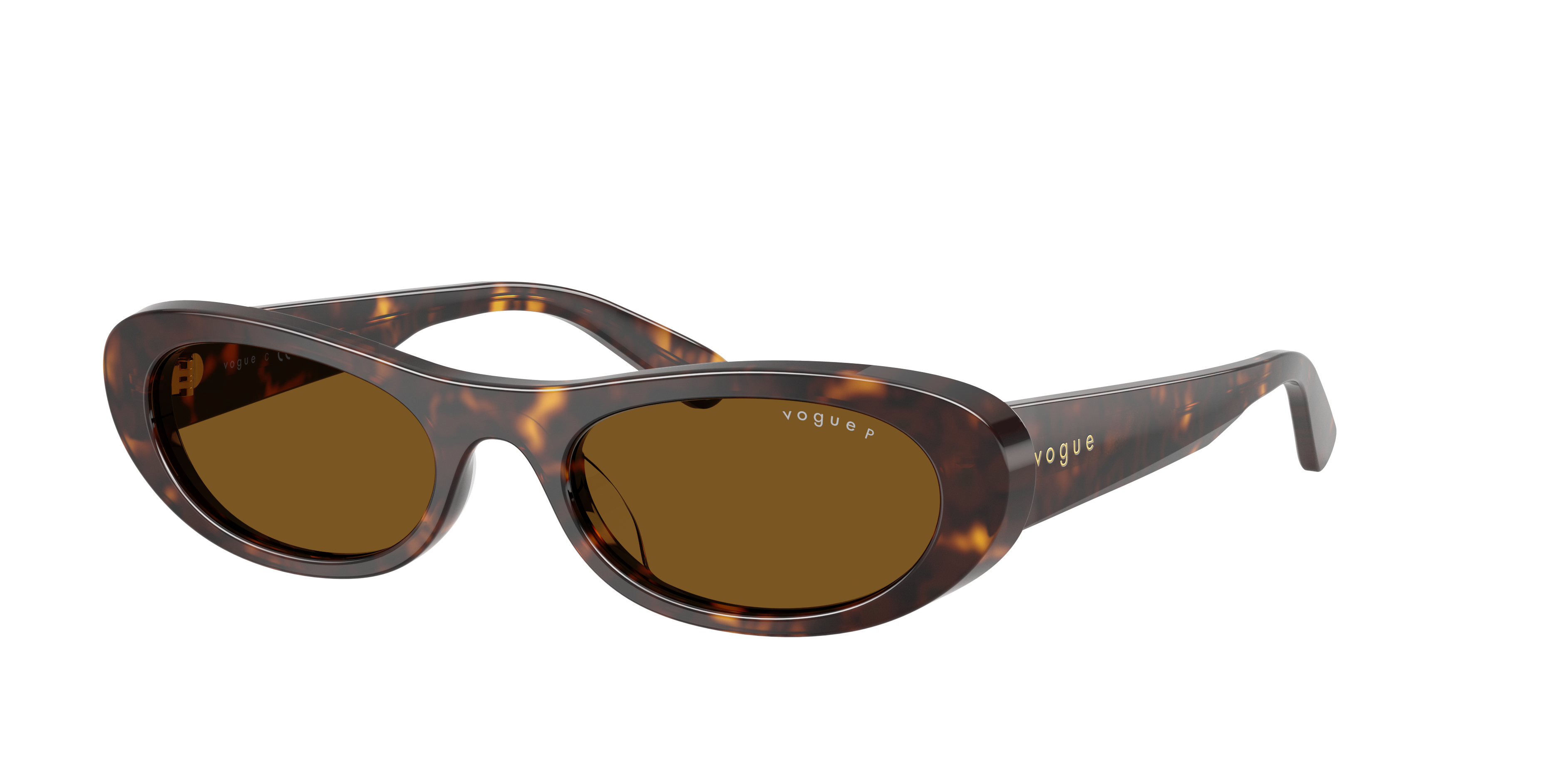 Vogue Eyewear Woman Sunglass VO5695SU -  Frame color: Dark Havana, Lens color: Dark Brown Polarized