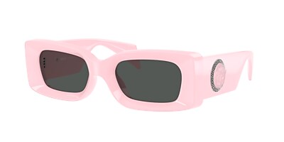 Versace VE4474U 52 Dark Grey & White Sunglasses | Sunglass Hut USA