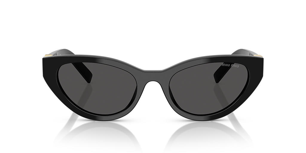 Miu Miu MU A04SF L (54 - 20) with Grey lenses and Black  display picture 3