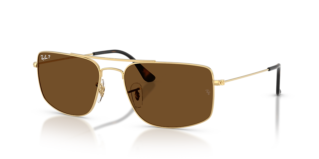 Ray-Ban Explorer III L (56 - 18) with Brown lenses and Gold frame
