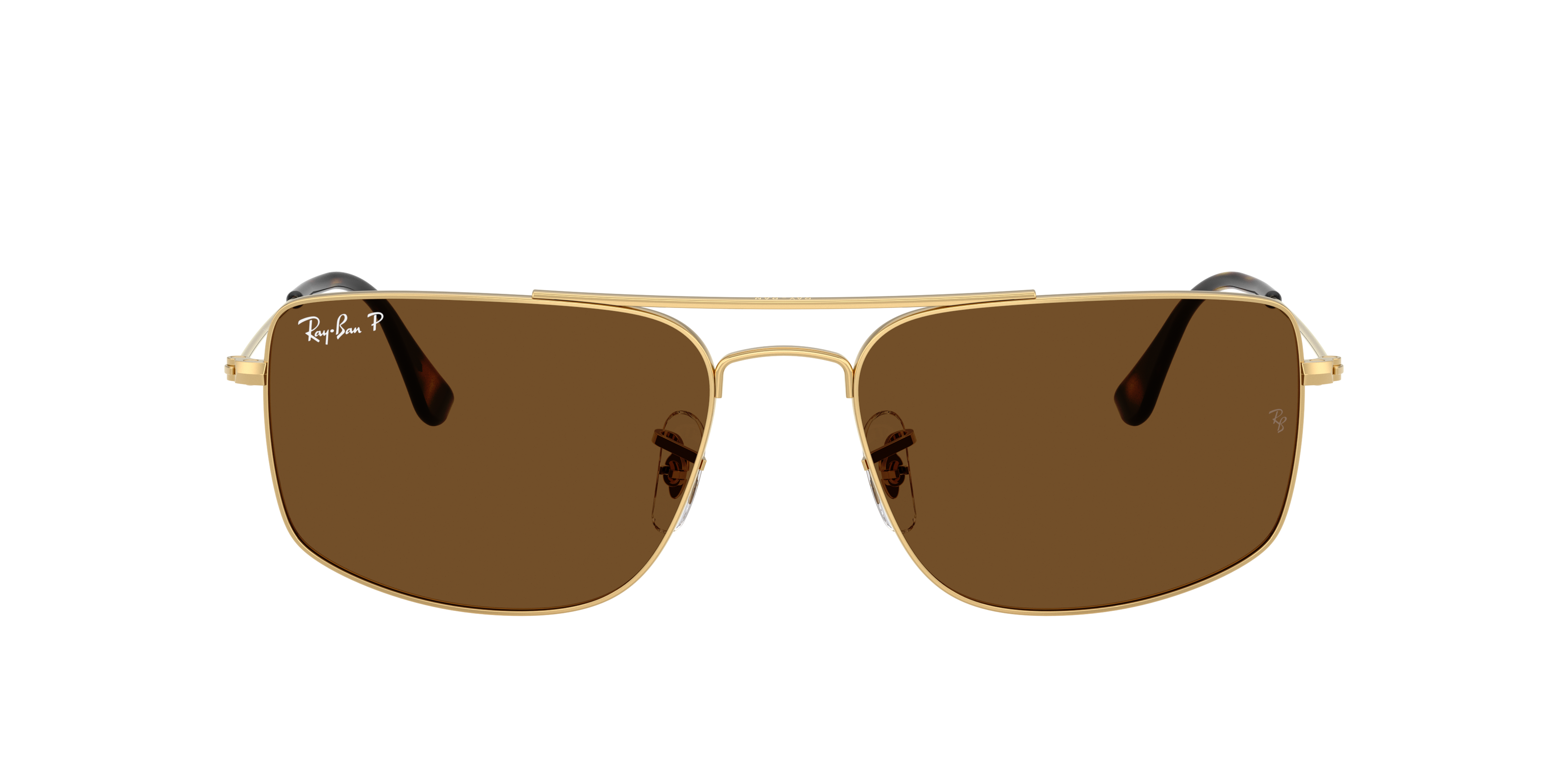 Ray-Ban Explorer III L (56 - 18) with Brown lenses and Gold frame