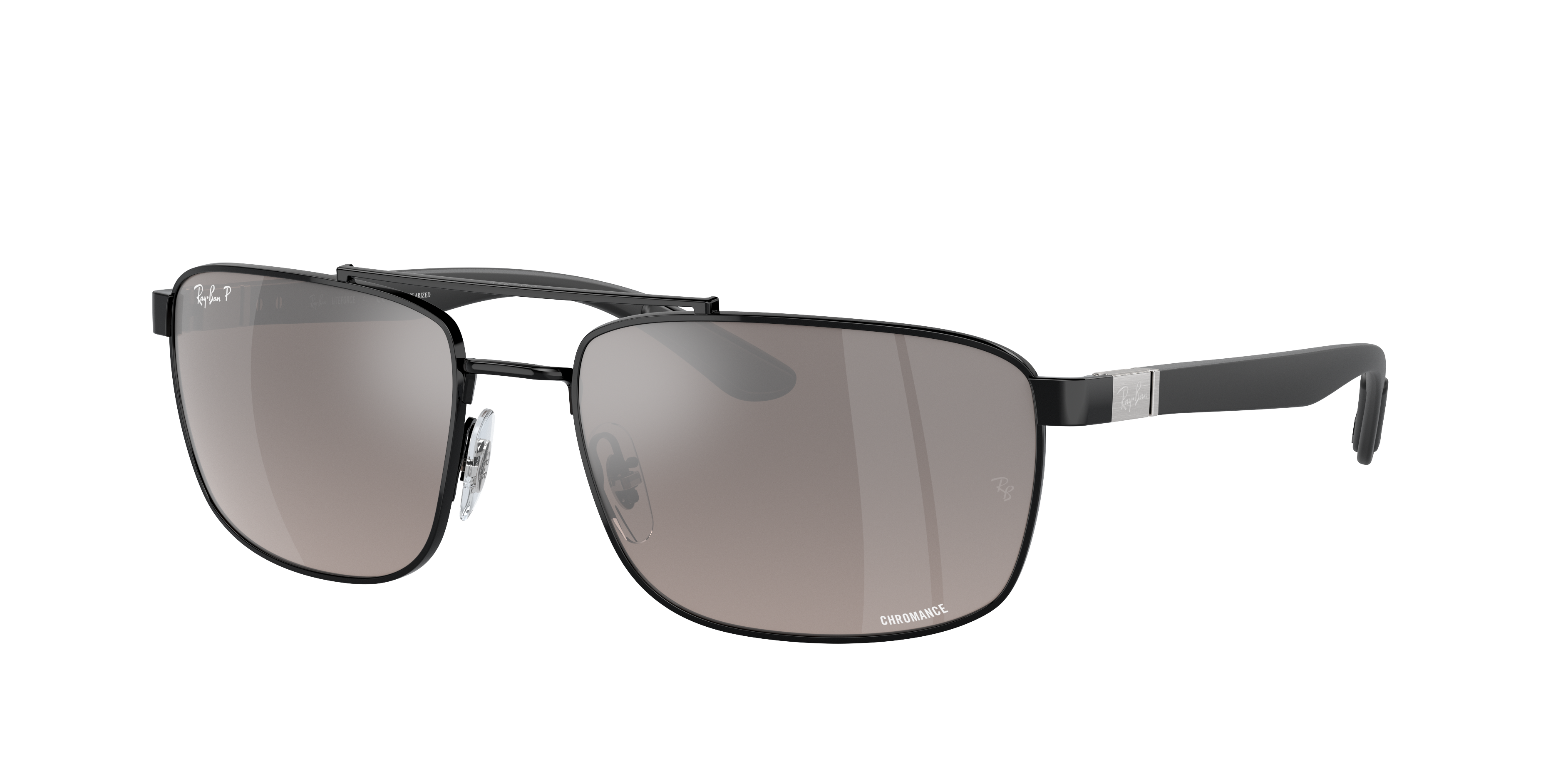 Cmanats Ray-Ban RB3737CH RB3737 Chromance XXL (60 - 18) with Grey lenses