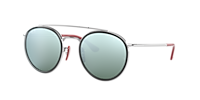RAY-BAN RB3647M Scuderia Ferrari Collection Copper - Men Sunglasses, Light Brown Gradient Lens