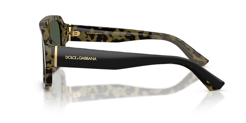 Dolce&Gabbana DG4516 L (55 - 18) with Green lenses and Black frame