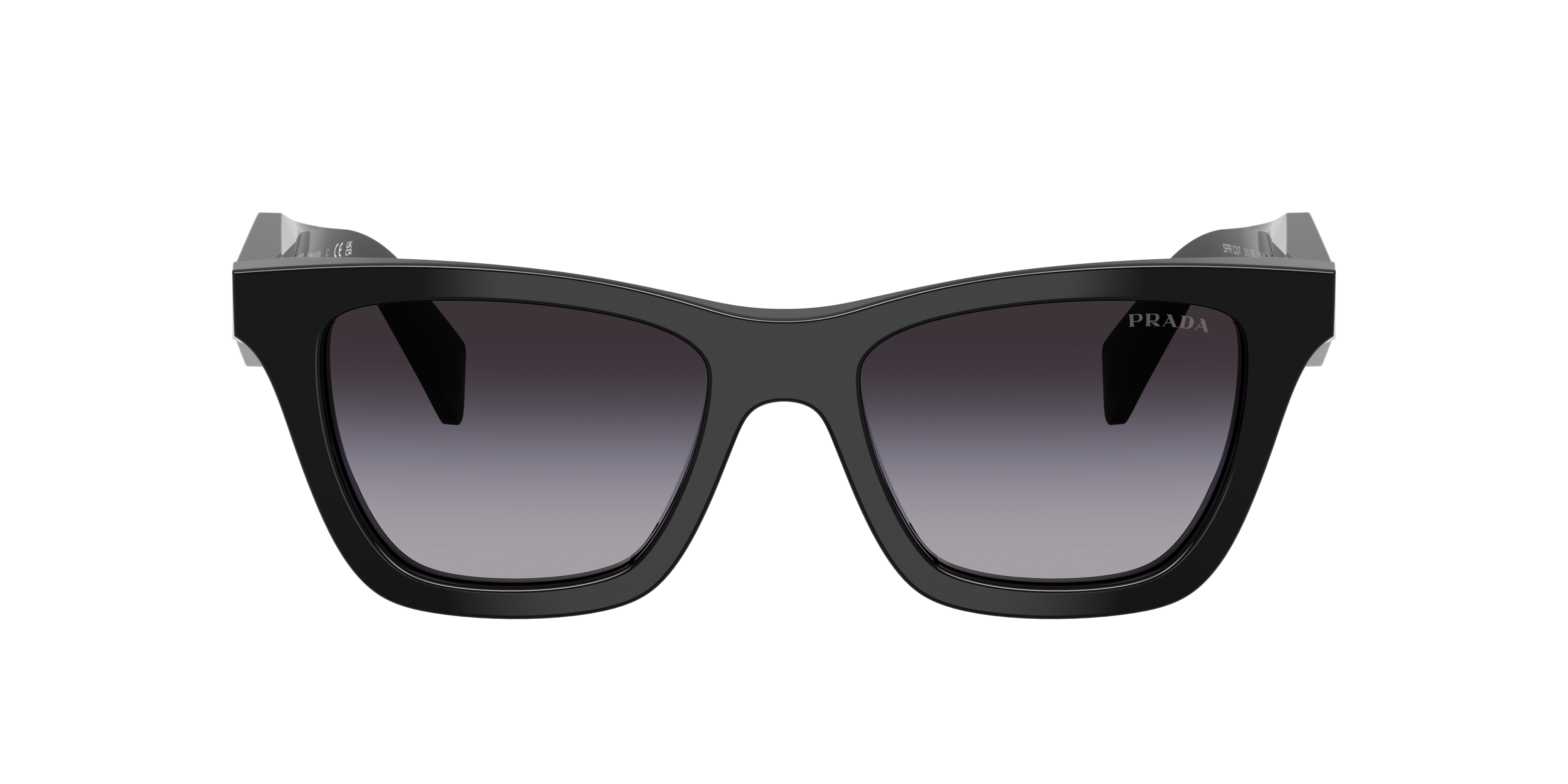 Prada Woman Sunglass Pr C07s In Black