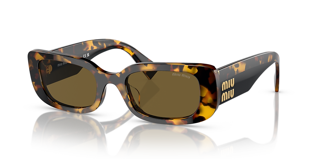 Miu miu サングラス　MU08YS Miu Miu MU 08YS S (51 - 21) with Brown lenses and Tortoise