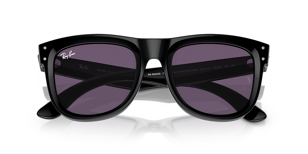 RBR0502S　レイバン Ray-Ban RBR0502S Wayfarer Reverse M (53 - 20) with Grey lenses and