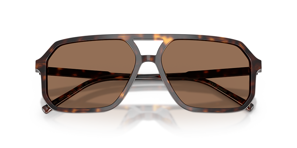 Dolce&Gabbana DG4541 XL (59 - 15) with Brown lenses and Tortoise