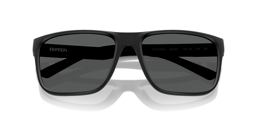 SCUDERIA FERRARI FZ6002U Matte Black - Men Sunglasses, Dark Grey Lens
