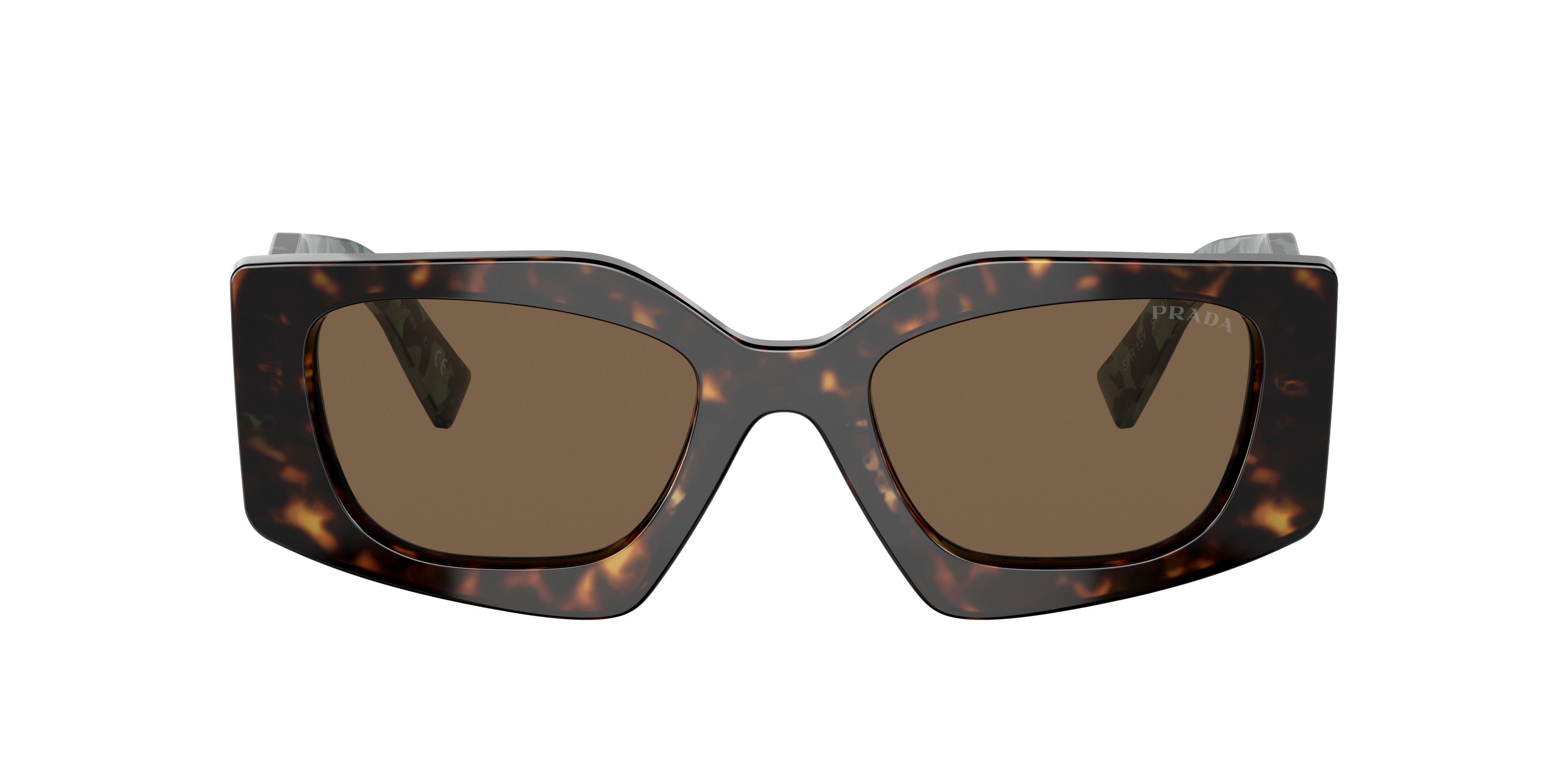 Prada PR 15YS S (51 - 21) with Brown lenses and Tortoise