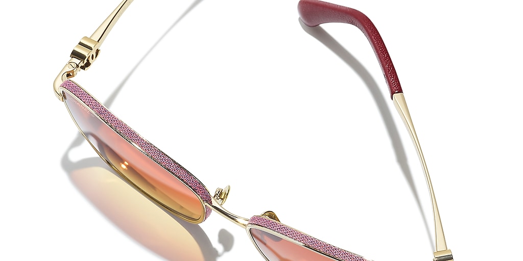 【 パプリカになります❗️】 Chanel Square Sunglasses CH4289Q XL (57 - 18) with Orange