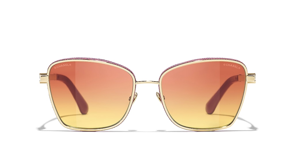 Chanel Square Sunglasses CH4289Q XL (57 - 18) with Orange