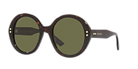 GUCCI GG1081S Brown - Unisex Luxury Sunglasses, Smoke Lens