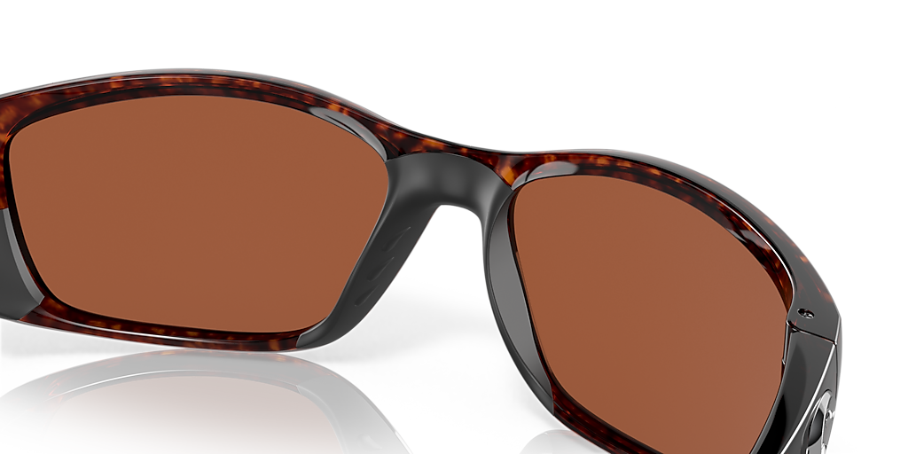 Costa 6S9054 Fisch XL (64 - 17) with Green lenses and Tortoise