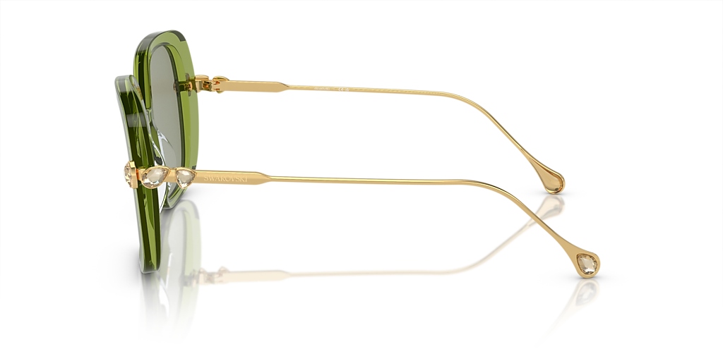 Swarovski SK6011 XL (55 - 17) with Green lenses and Green frame