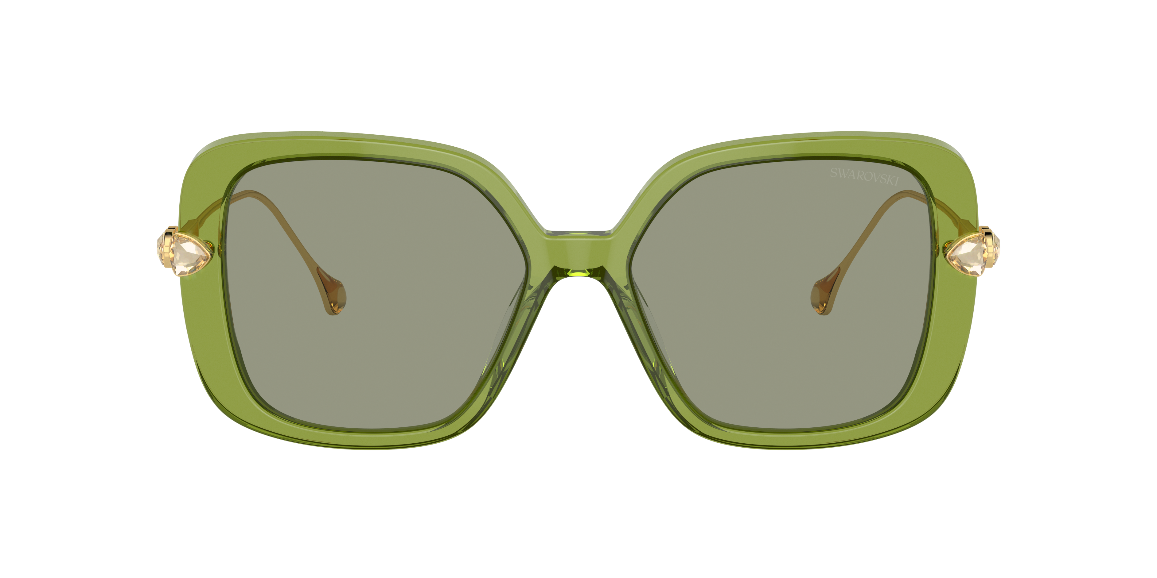 Swarovski SK6011 XL (55 - 17) with Green lenses and Green frame