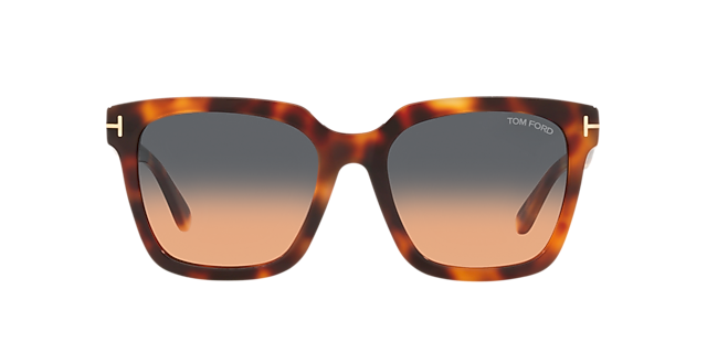 Tom Ford FT0952 55 Grau Polar & Glänzendes Schwarz Polarisiert 