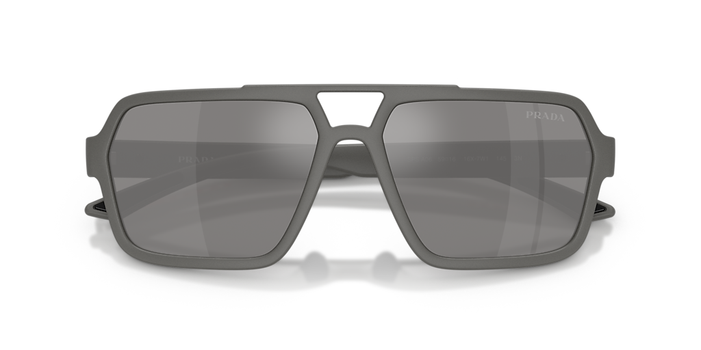 Prada Linea Rossa PS A06S XL (59 - 16) with Silver lenses and Grey