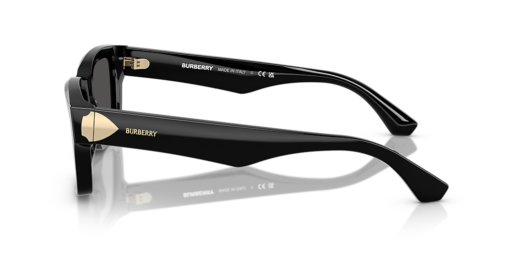 Burberry BE4443 L (55 - 20) with Grey lenses and Black frame