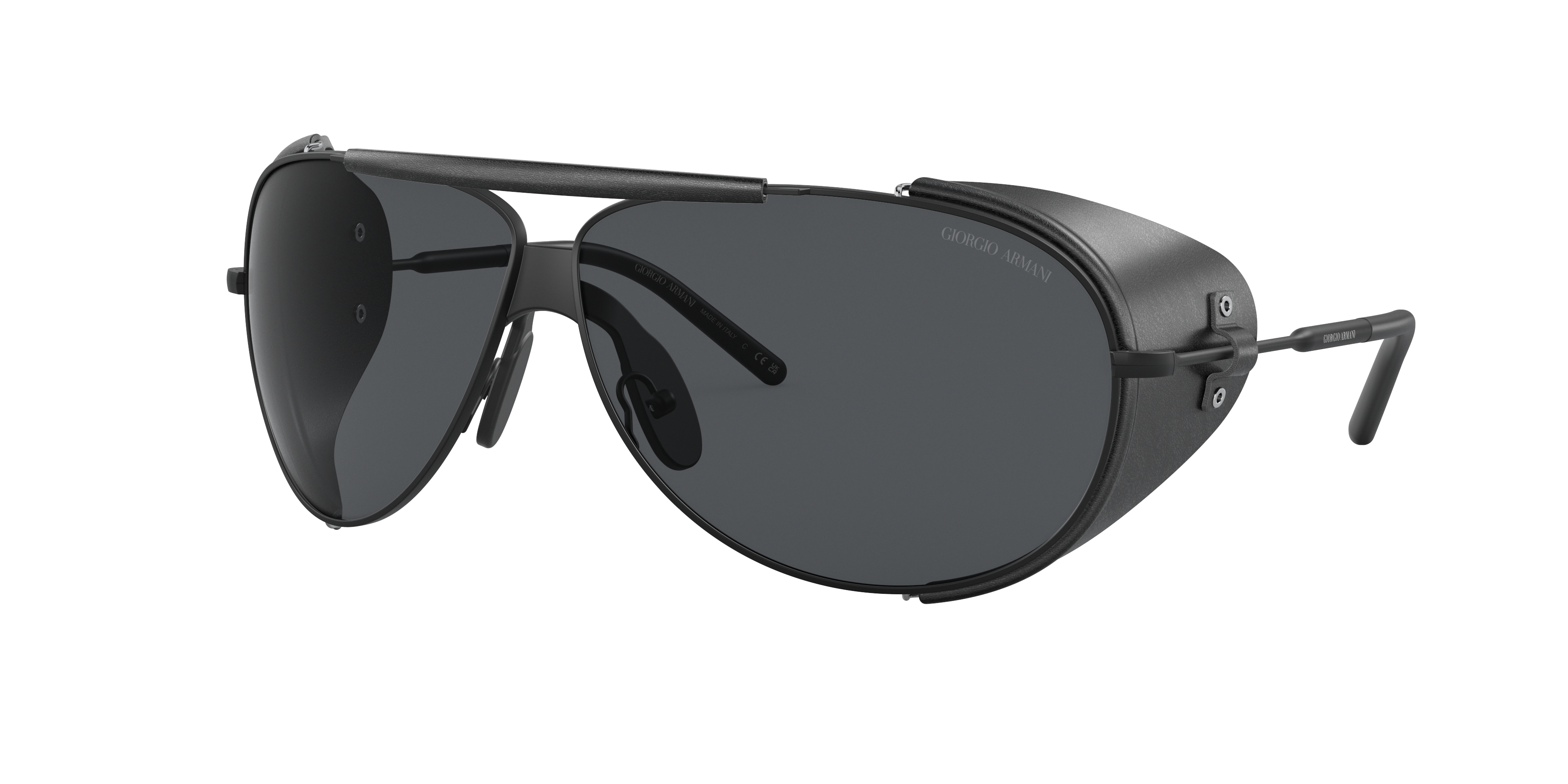 Giorgio Armani AR6139Q XXL (69 - 09) with Grey lenses and Black
