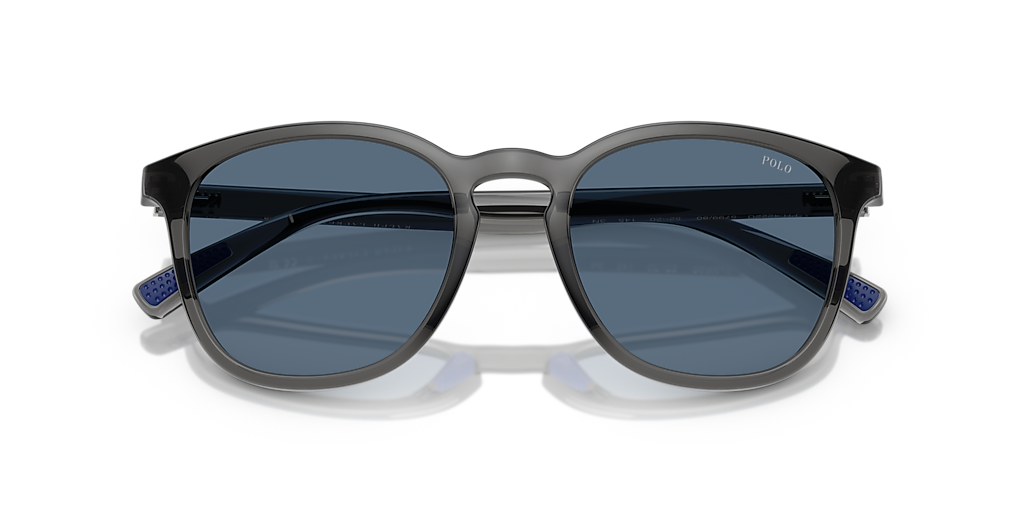 Polo Ralph Lauren PH4222U L (52 - 20) com Lentes Azul e Armação