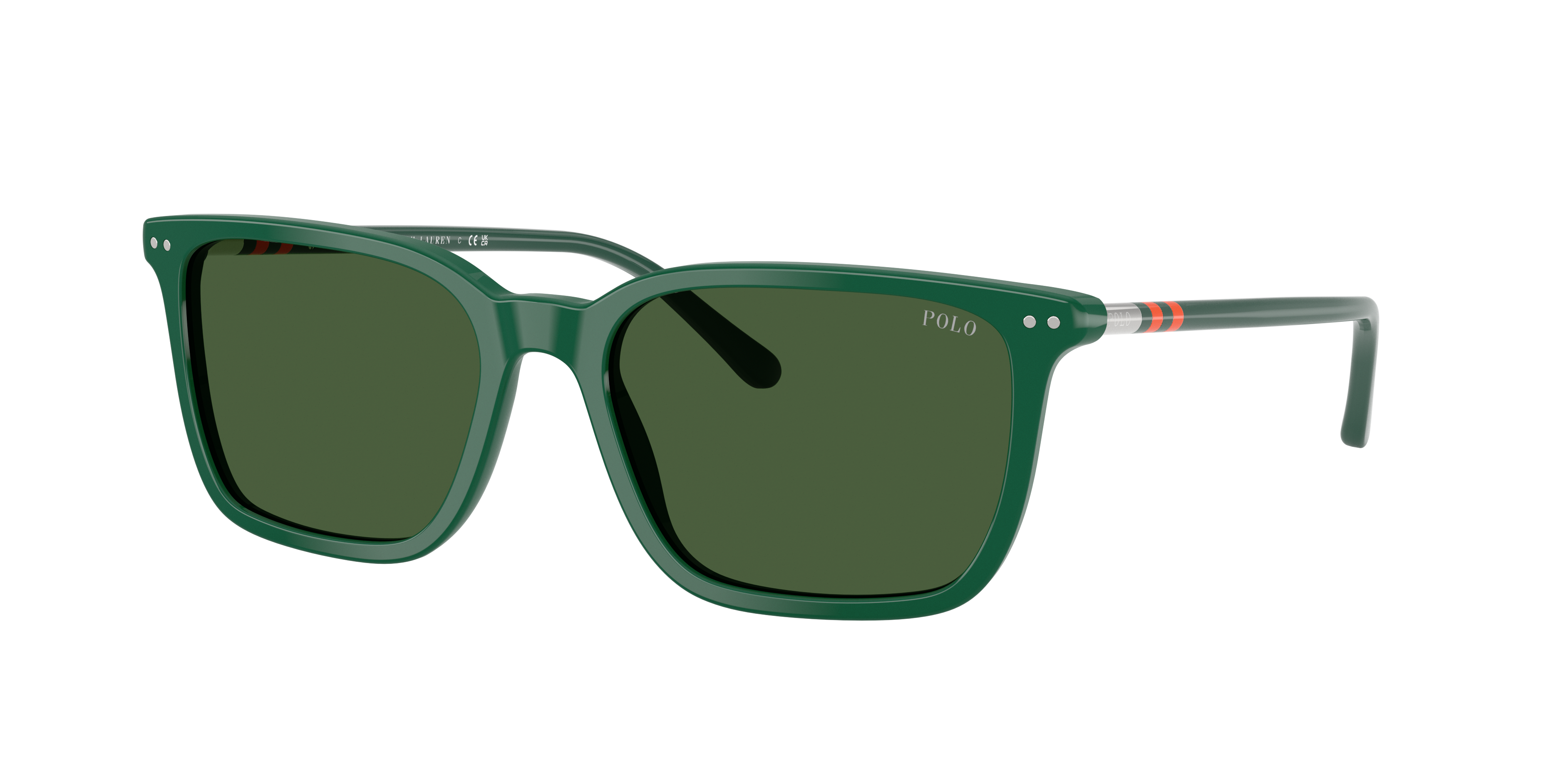 Polo Ralph Lauren Man Sunglass PH4226 -  Frame color: Shiny Green, Lens color: Bottle Green