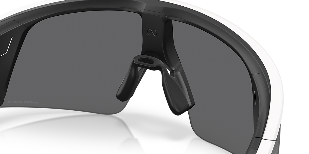 OW8001 Oakley Meta Vanguard White - Unisex Sunglasses, Prizm Black Lens