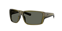 COSTA 6S9080 Reefton PRO Matte Tortoise - Men Sunglasses, Green Mirror Lens