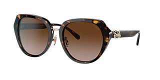 Coach HC8385U CL910 M (54 - 17) with Brown lenses and Tortoise