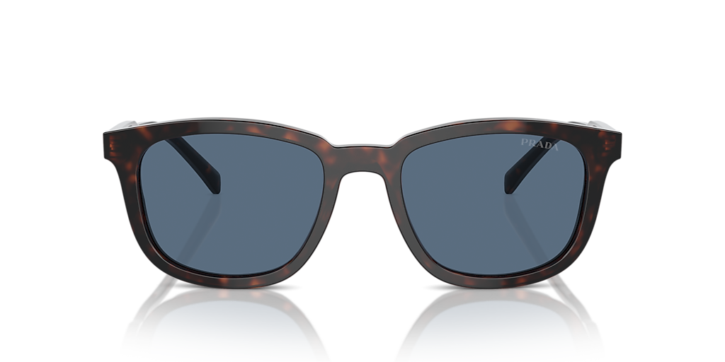 Prada PR A21S M (53 - 20) with Blue lenses and Tortoise frame
