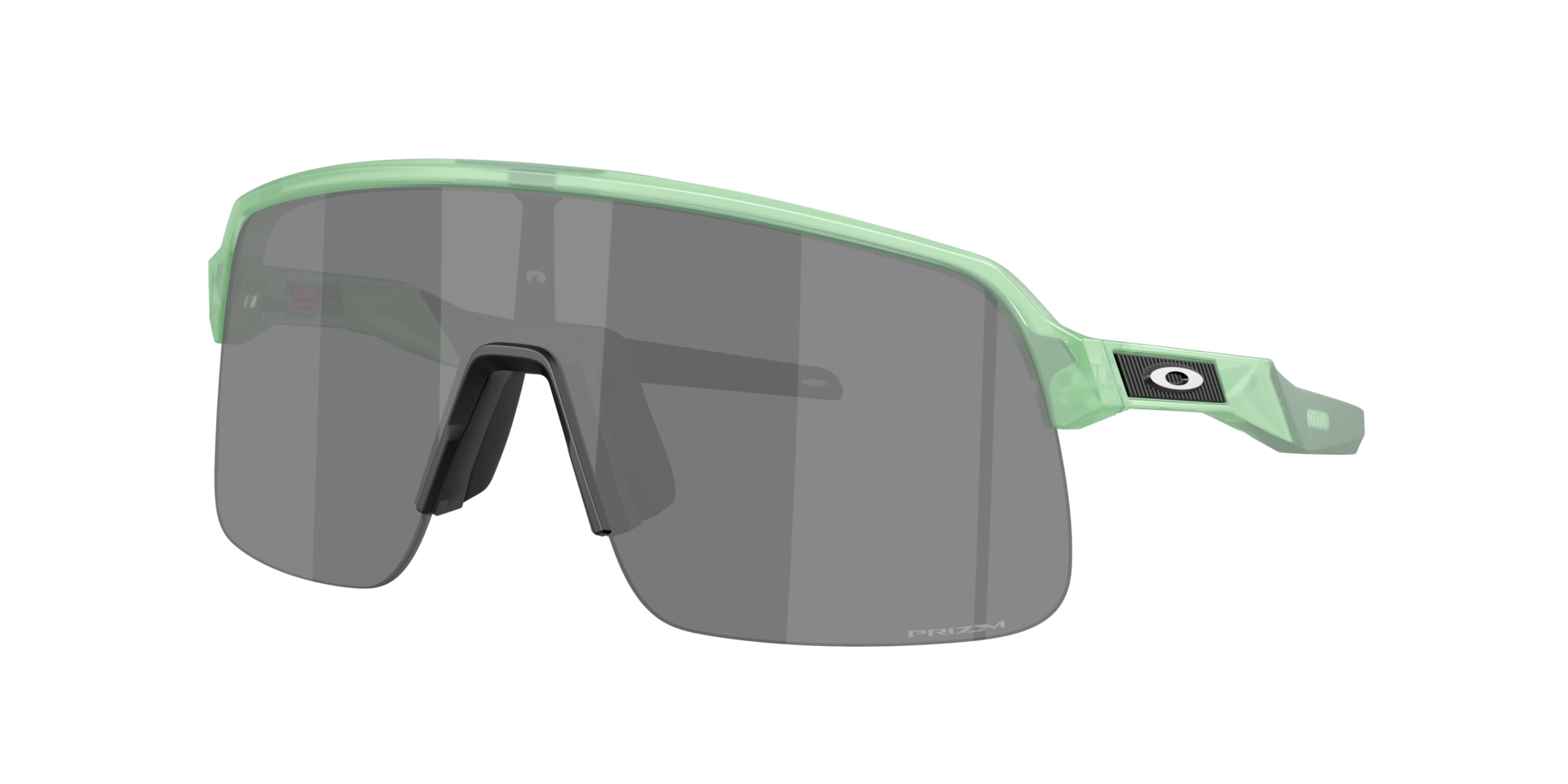 Oakley Unisex Sunglass OO9496 Sutro™ Lite S -  Frame color: Matte Transparent Jade, Lens color: Prizm Black