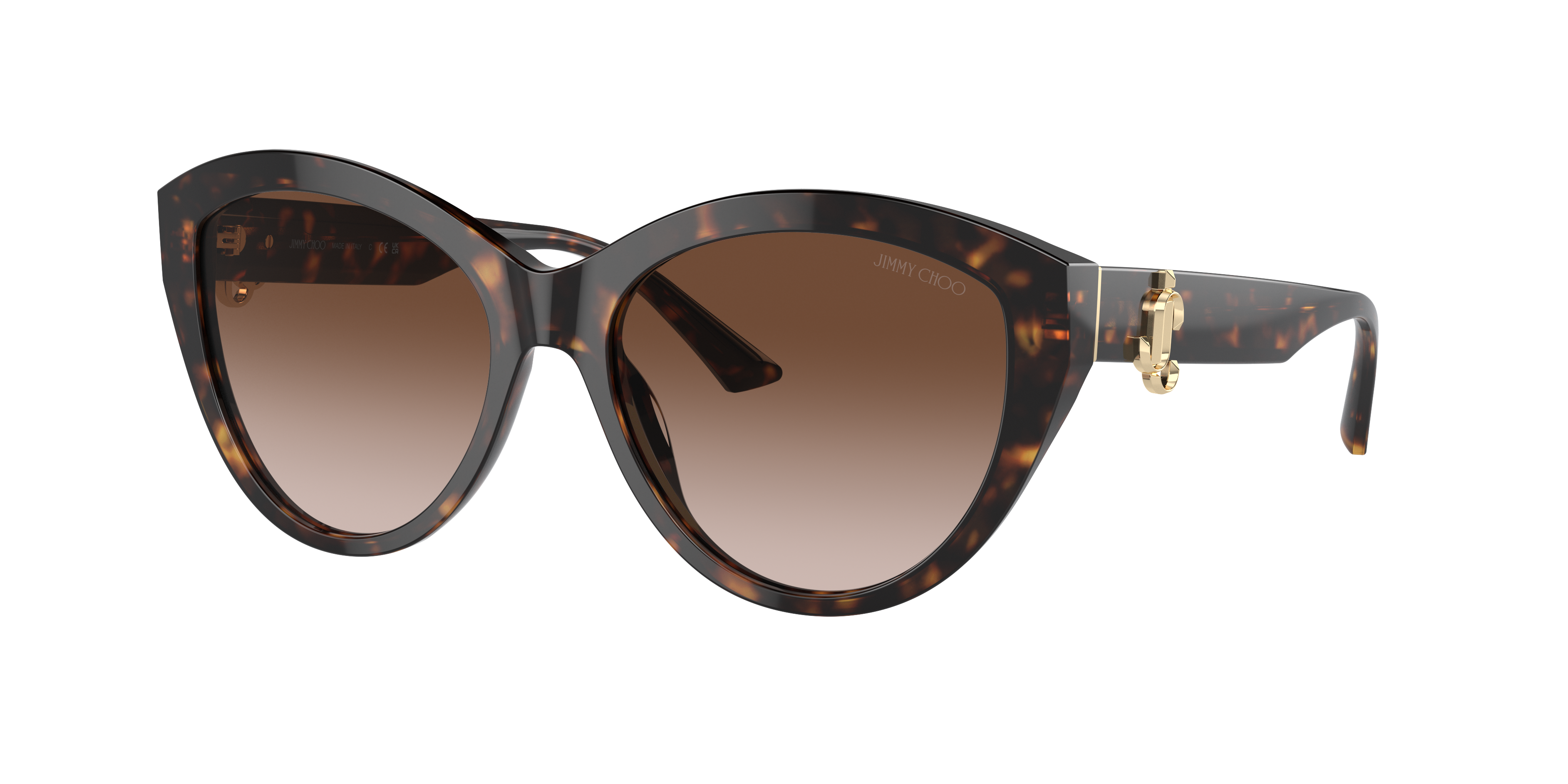 Jimmy Choo Woman Sunglass JC5007 -  Frame color: Havana, Lens color: Gradient Brown