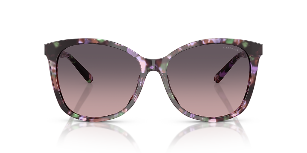 Coach HC8271U L1101 M (57 - 16) with Grey lenses and Violet  display picture 3