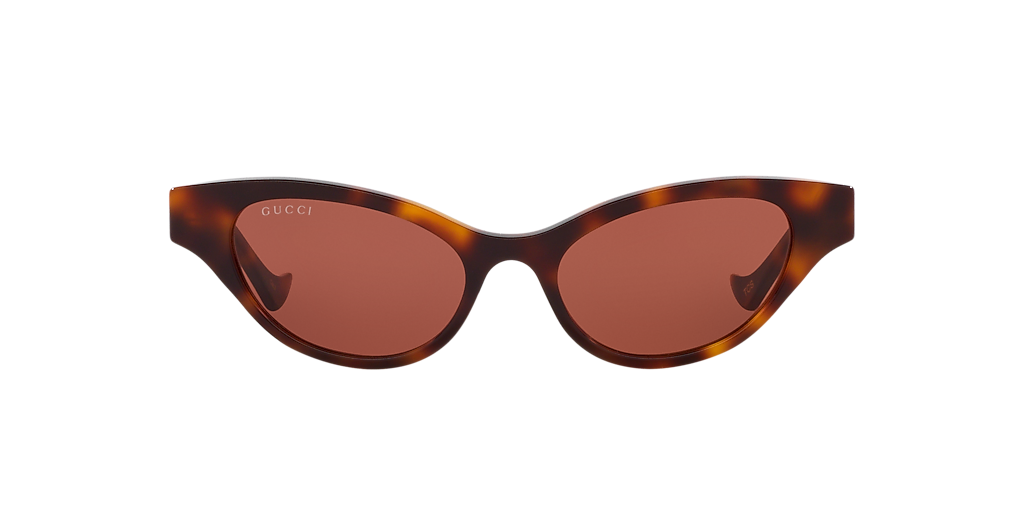 GUCCI GG1298S Tortoise - Woman Luxury Sunglasses, Red Lens