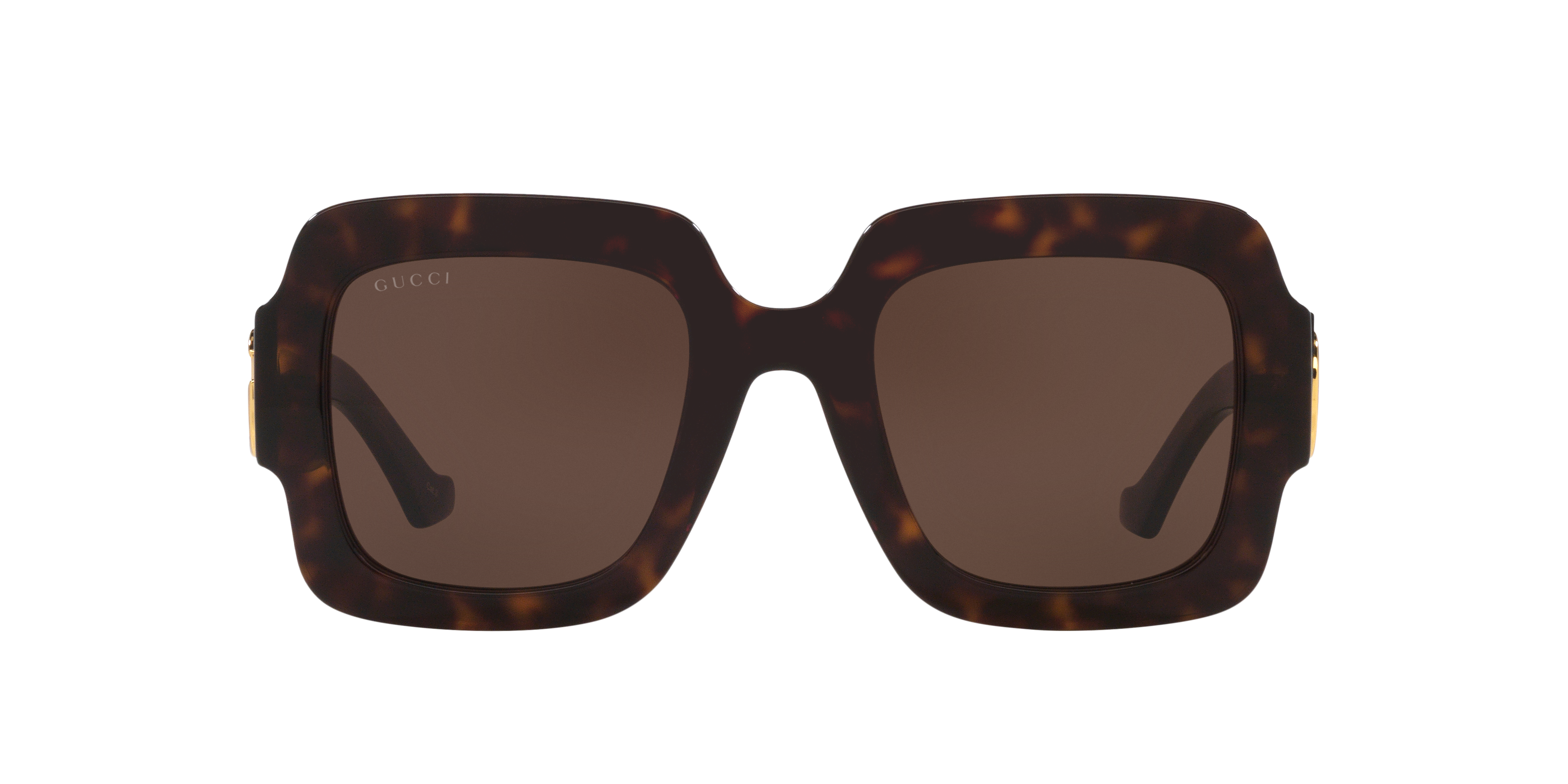 Gucci GG1547S S (50 - 24) with Brown lenses and Tortoise frame