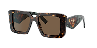 Prada PR 25ZS M (53 - 18) with Black lenses and Black frame