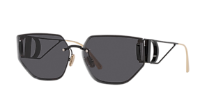 DIOR DiorB23 S1I XXS (53 - 19) with Blue lenses and Black