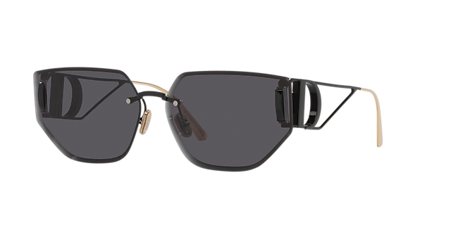 DIOR 30Montaigne B3U Cd40146U 65 Blue & Gold Shiny Sunglasses 
