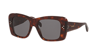 ◆◆CELINE セリーヌ サングラス 56□21 145 CL40198F ブラウン系 Celine CL40198F XL (56 - 21) with Grey lenses and Black frame