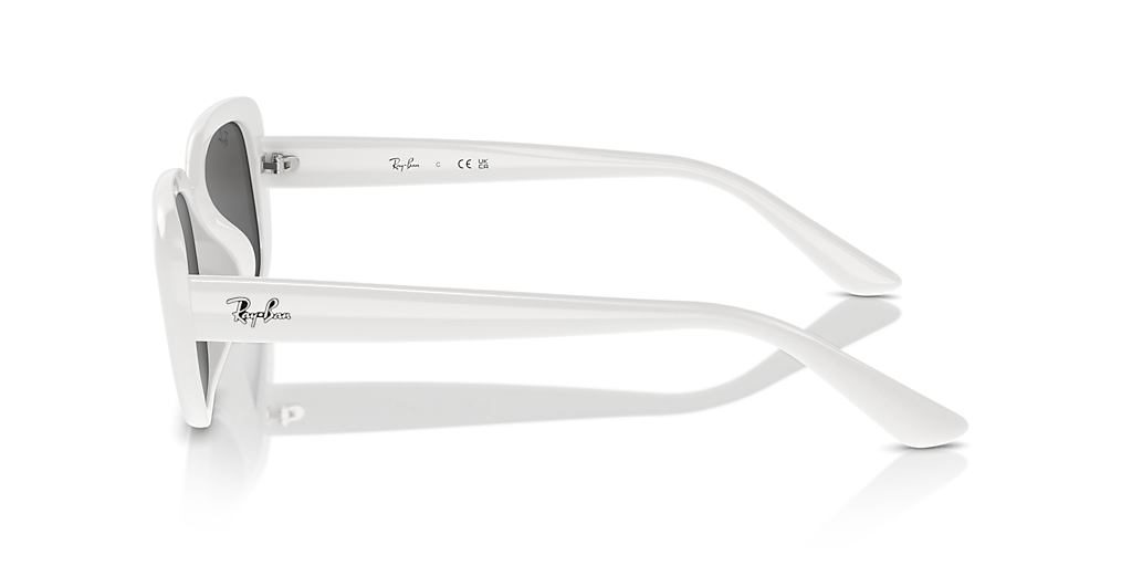 Ray-Ban RB4421D Bio-Based M (56 - 18) with Grey lenses and White