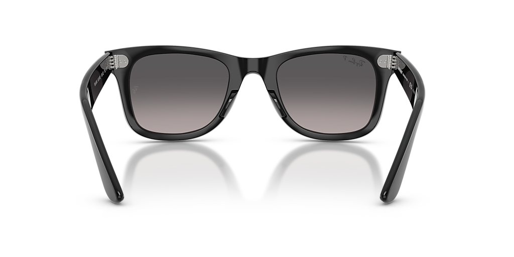 Ray-Ban Wayfarer Ease M (50 - 22) with Grey lenses and Black frame